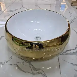 Gold Countertop Basin.