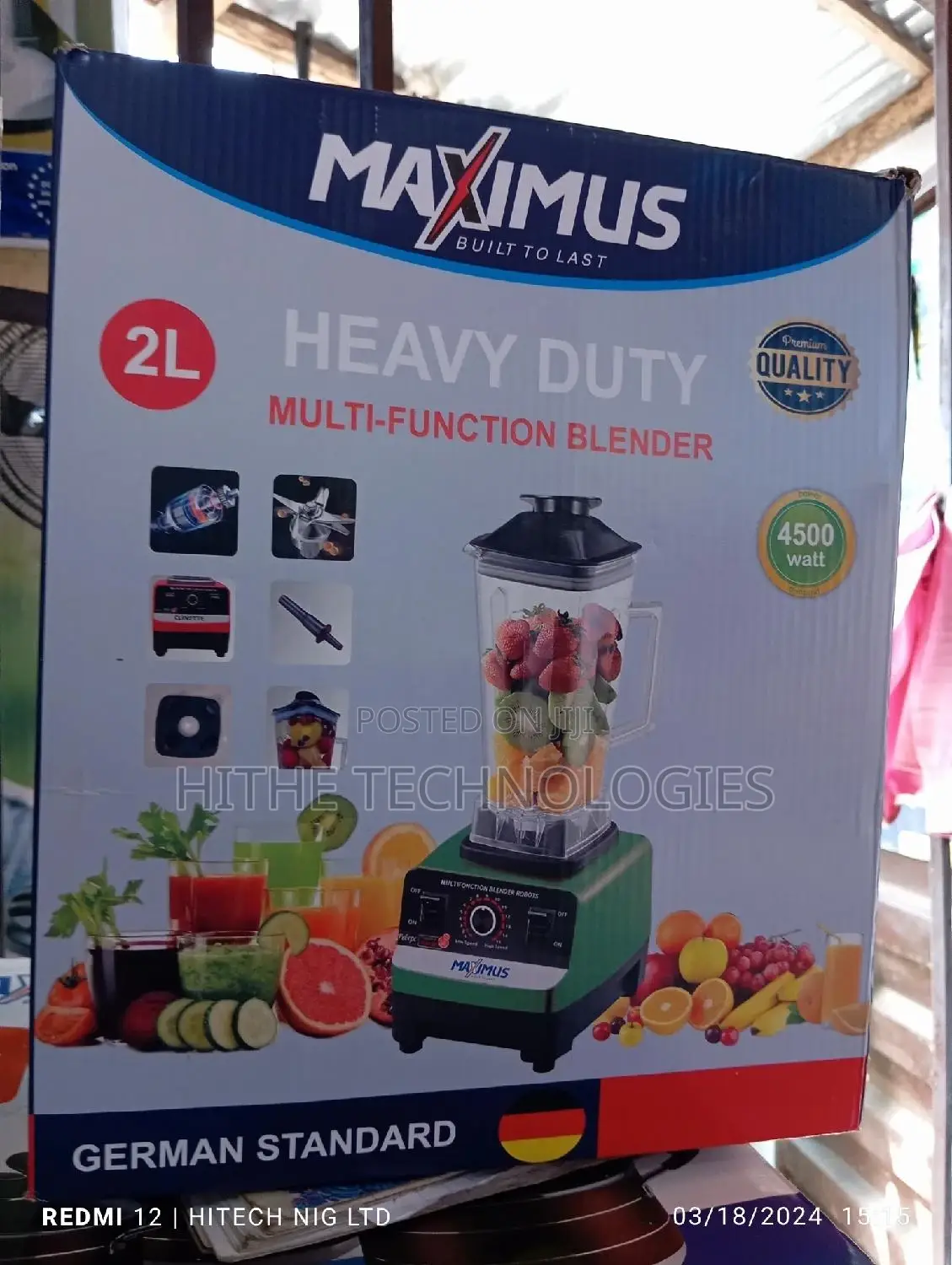 2l Cup Multi-Purpose Blender