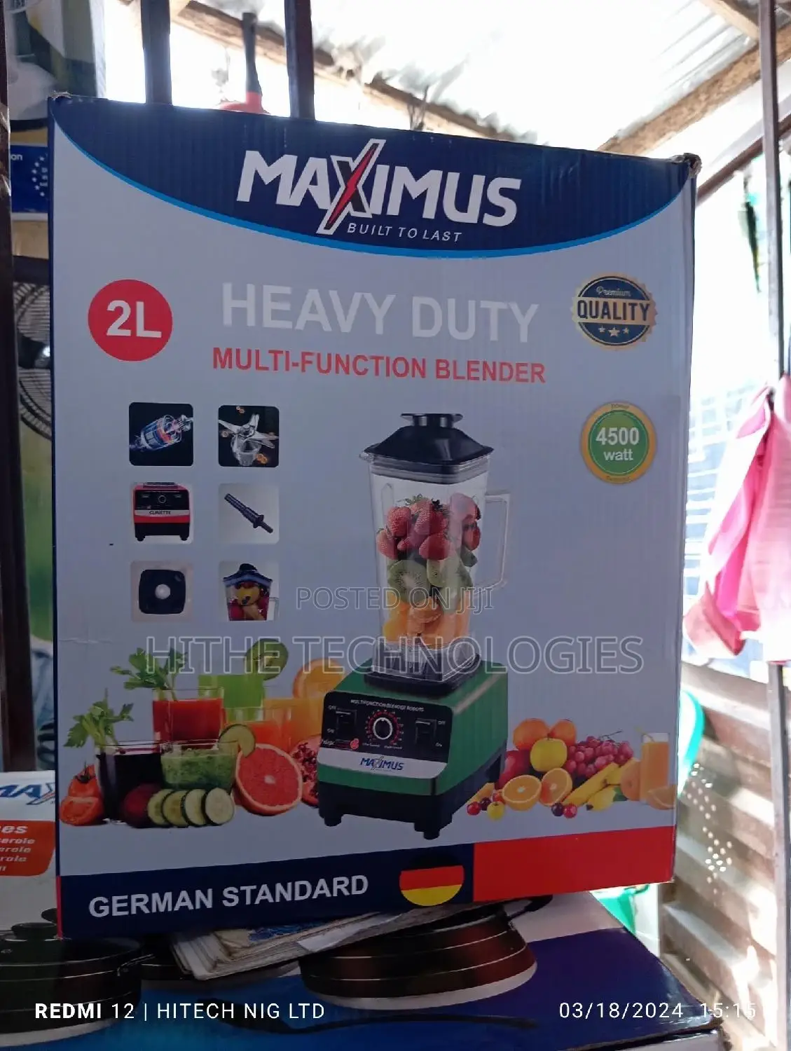 2l Cup Multi-Purpose Blender