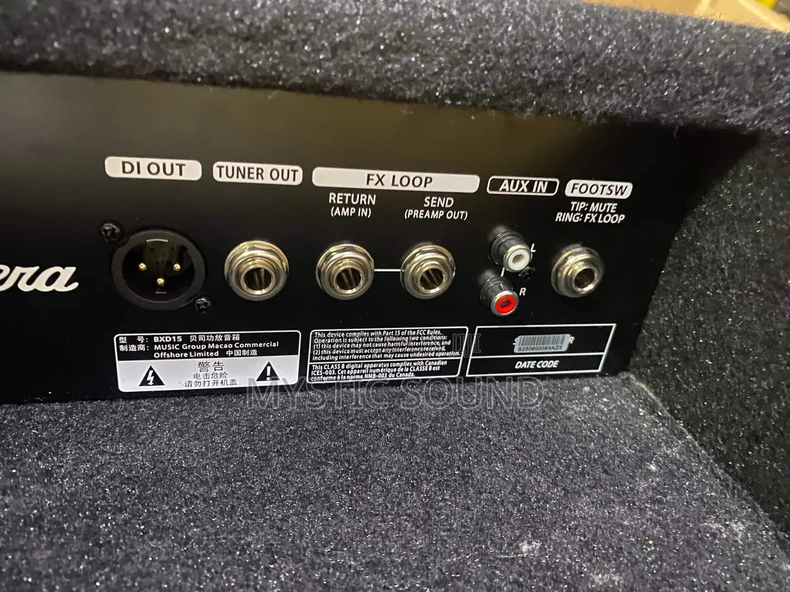 Bugera Bass Combo Bdx15