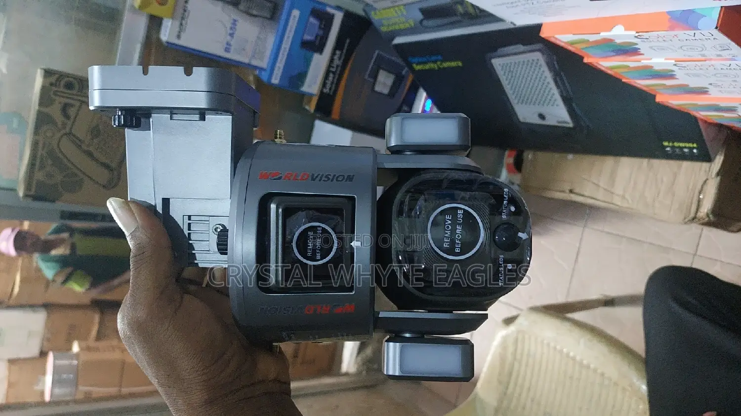 Solar Dual Linkage Cameras 8mp