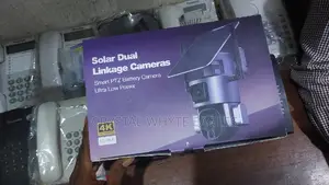 Solar Dual Linkage Cameras 8mp