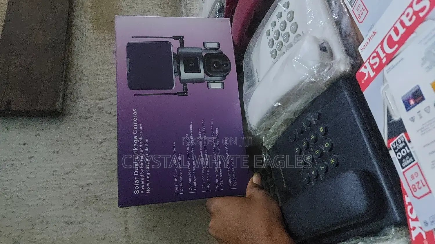 Solar Dual Linkage Cameras 8mp