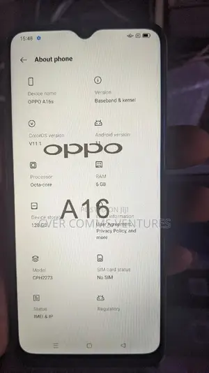 Oppo A16 256 GB