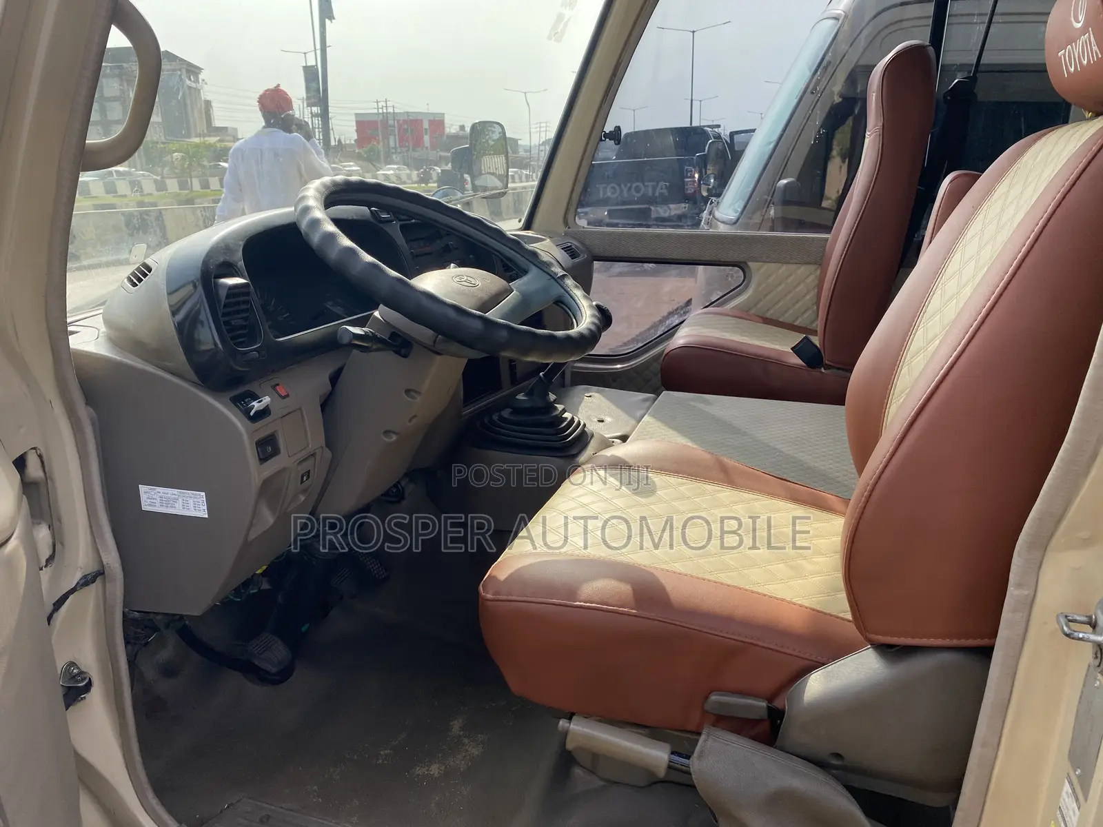 Toyota Coaster 2018 Brown