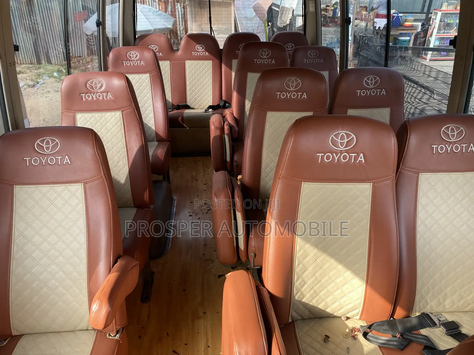 Toyota Coaster 2018 Brown