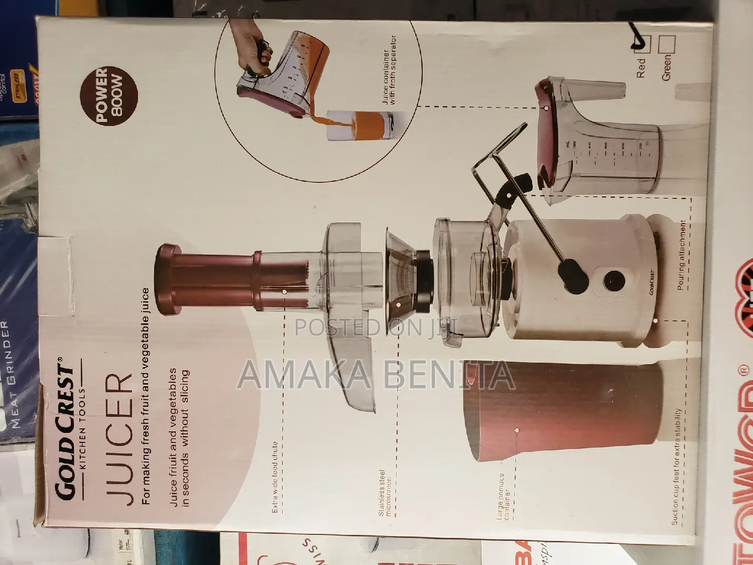 Gold Crest Juicer