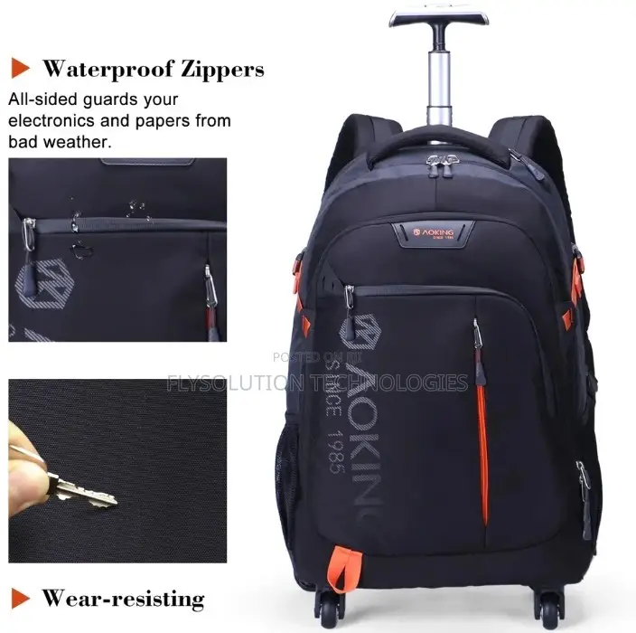 Aoking Backpack With Trolley Big