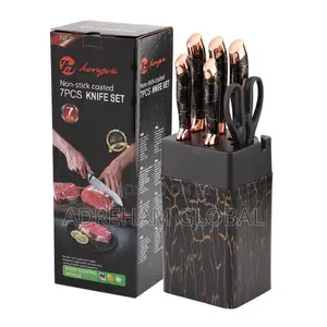 Non Stick Coated 7pcs Knife Set