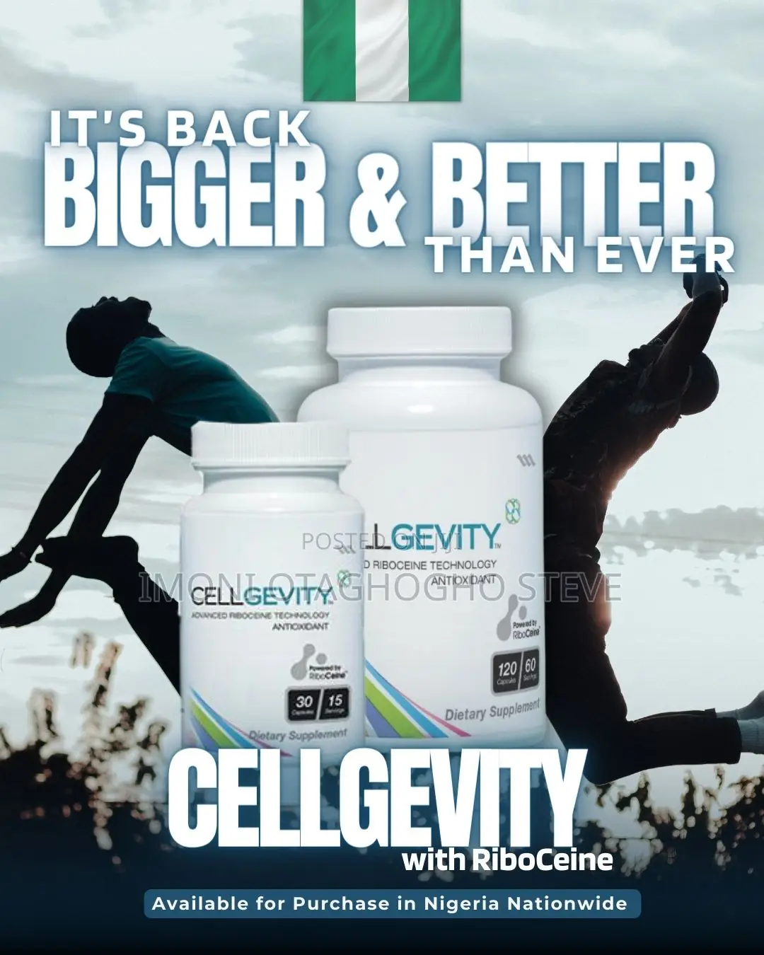 Cellgevity(120 Capsules=1 Month): For a Great Immune System