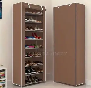 9 Layers Shoe Rack With Fabric Cover