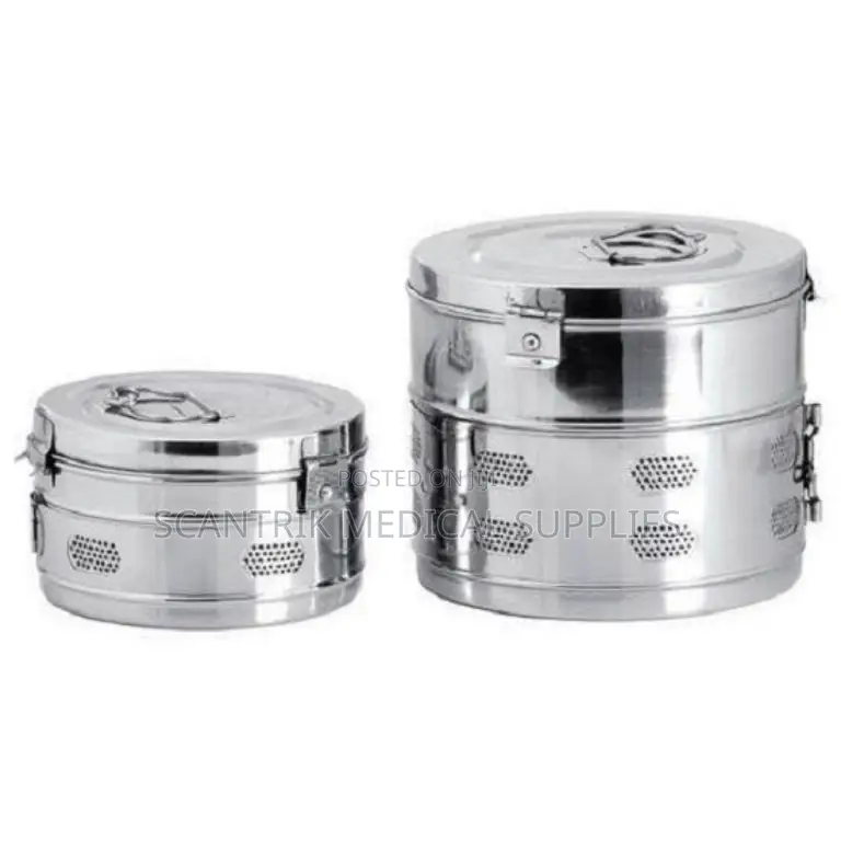 Stainless Steel Sterilization Drum
