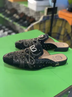 Men Half Shoe (Shiny Stones) 