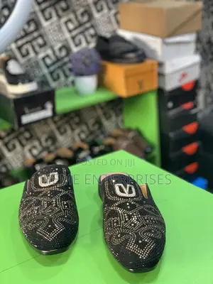 Men Half Shoe (Shiny Stones) 