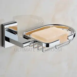 Made Of Pure Stainless Steel Side Soap Basket