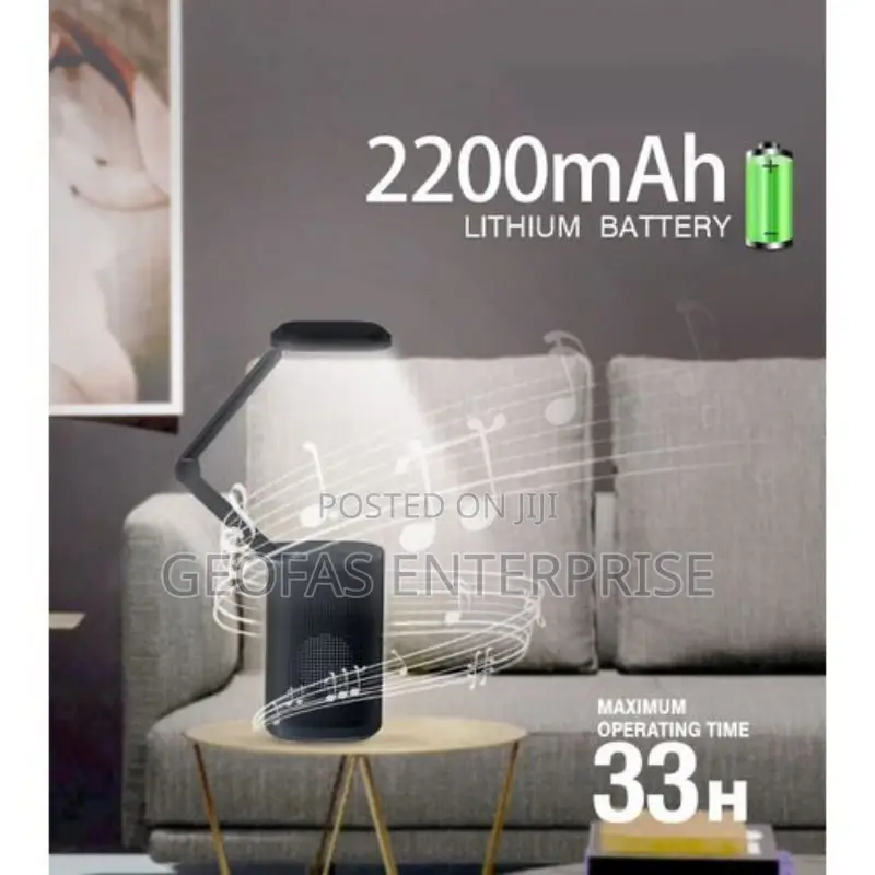 Lontor Rechargeable Led Speaker Reading Lamp RL-230
