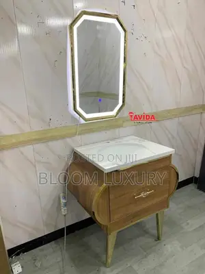 Bathroom or Dining Cabinet With Led Mirror