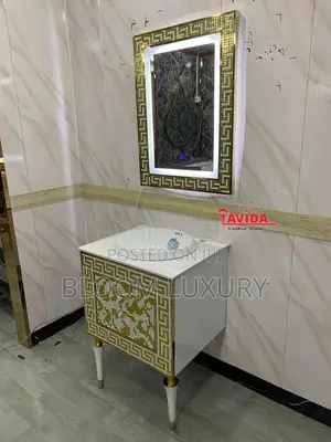 Bathroom or Dining Cabinet With Led Mirror