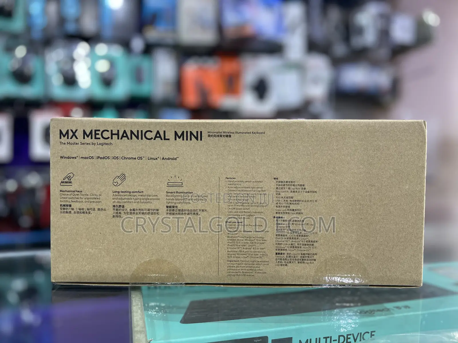 Logitech Mx Mechanical Mini Wireless Keyboard