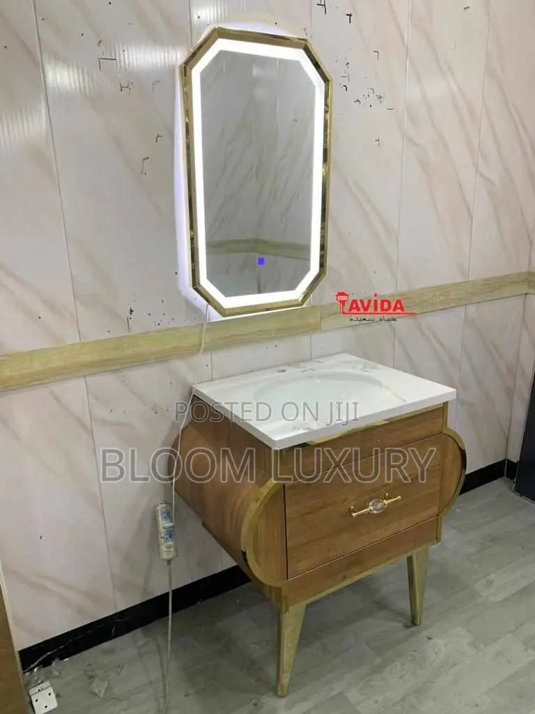 Bathroom or Dining Cabinet With Led Mirror