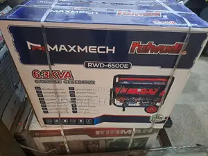 6.3kva Maxmech Petrol Generator Model RWD6500E 100% Copper