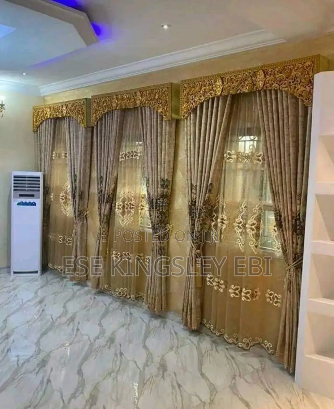 Quality Fabric Curtain, Made For All Weather Used