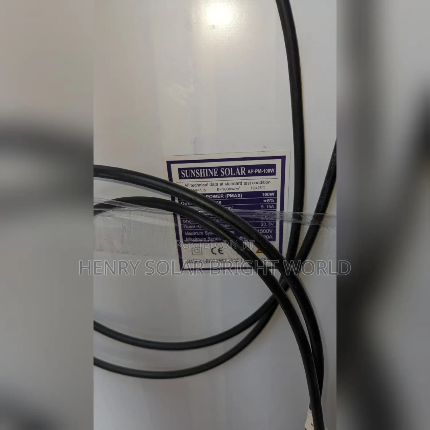 100w Solar Panel 18v Sunshine Panel