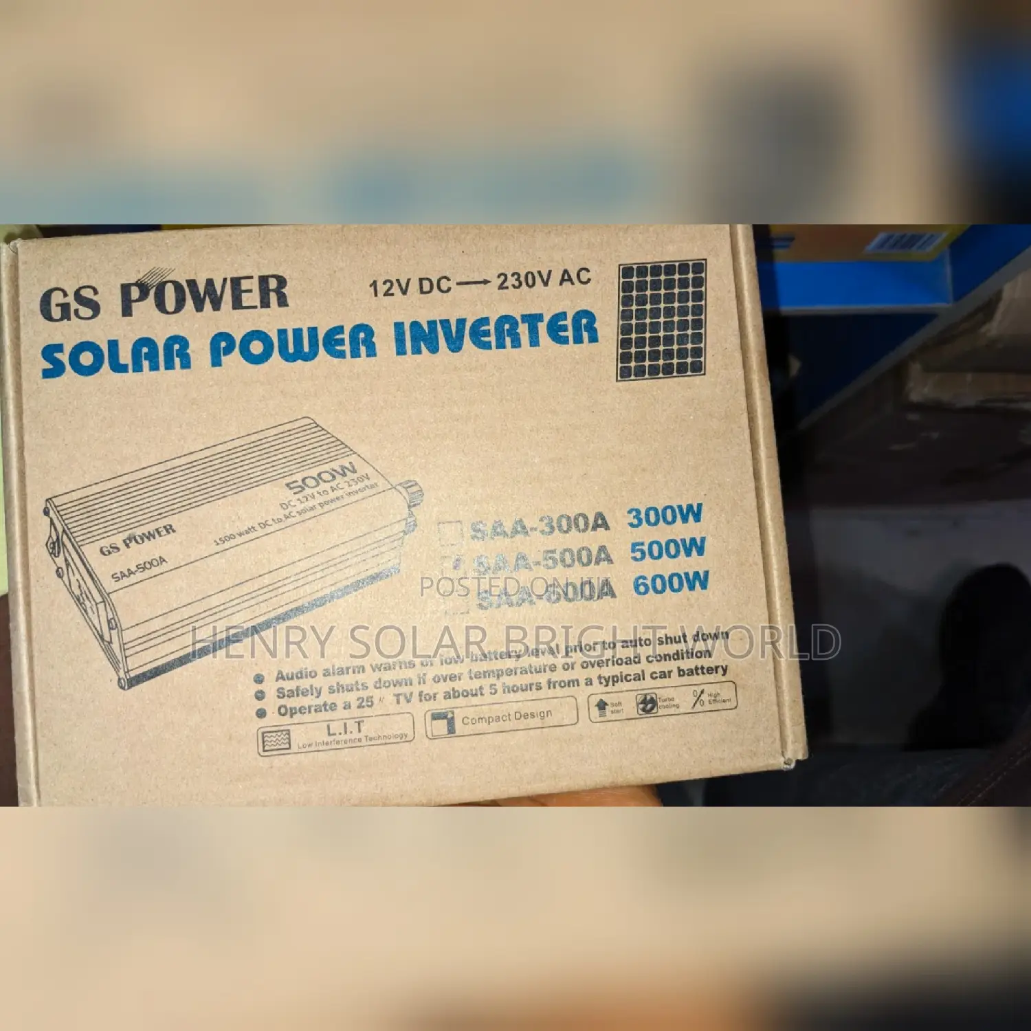 500w Inverter 12v