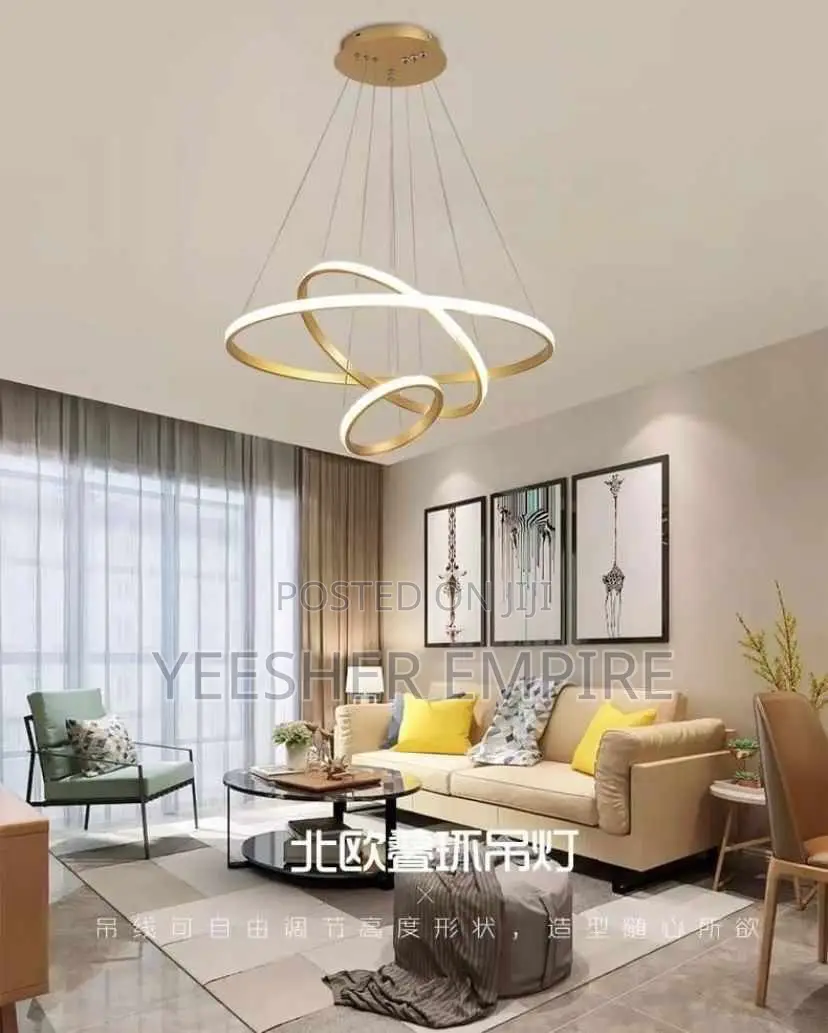 Round Dropping Chandelier