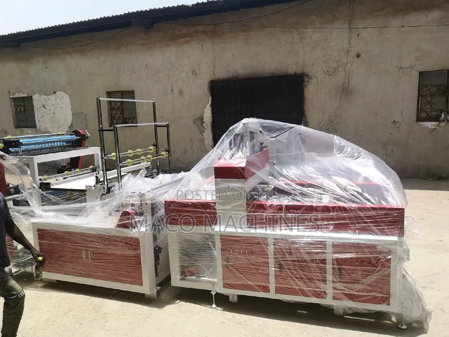 Bag Making Machine With Auto Puncher