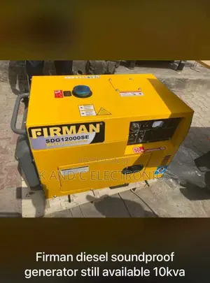 10kva Diesel Firman Soundproof Generator