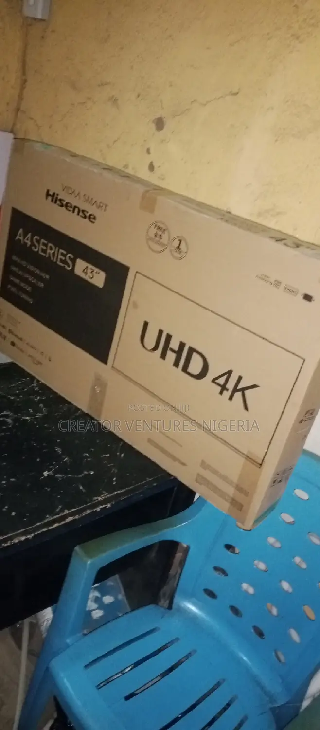 Hisense 43" Smart Android LED Tv, Netflix, Bluetooth