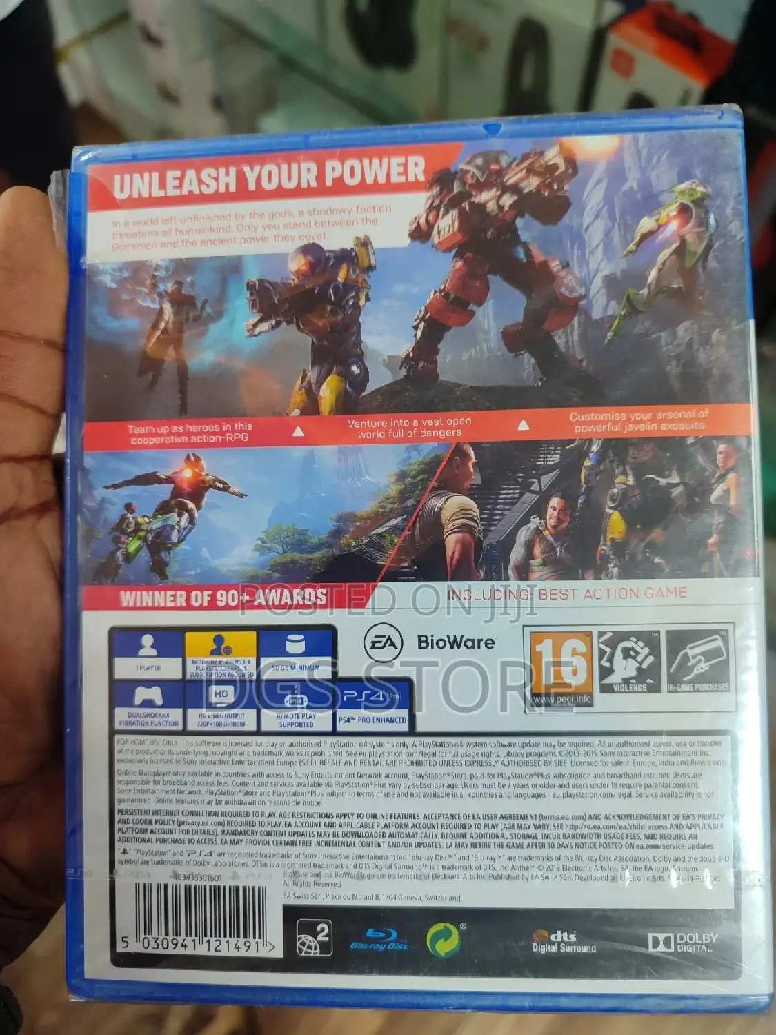 PS4 Anthem Game