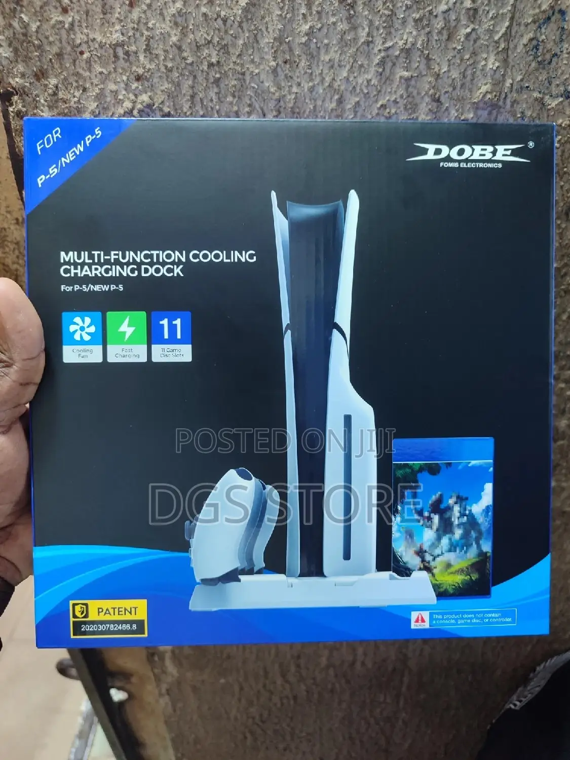 Dobe Multifunction Cooling Charging Dock for PS5 SLIM