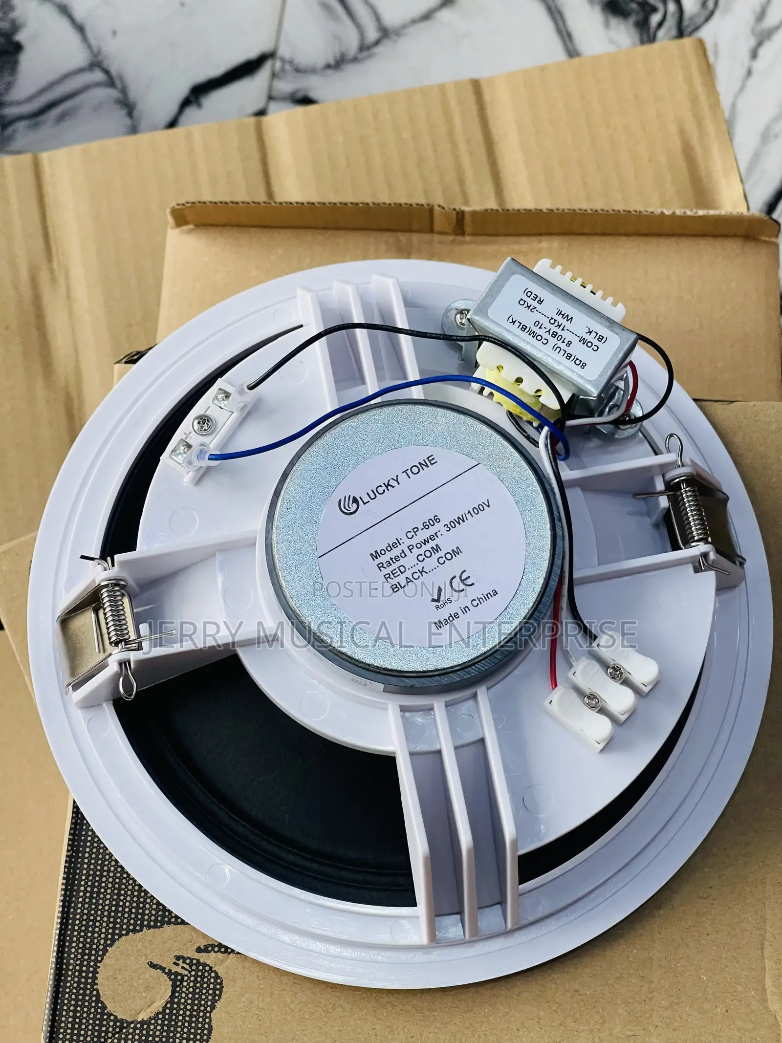 Loudspeaker for Ceiling Speakers and Pop