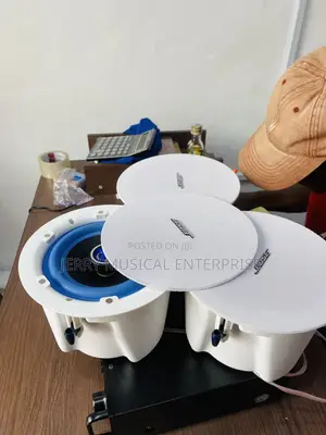 Bose Ceiling Speakers With Tabled Amplifier