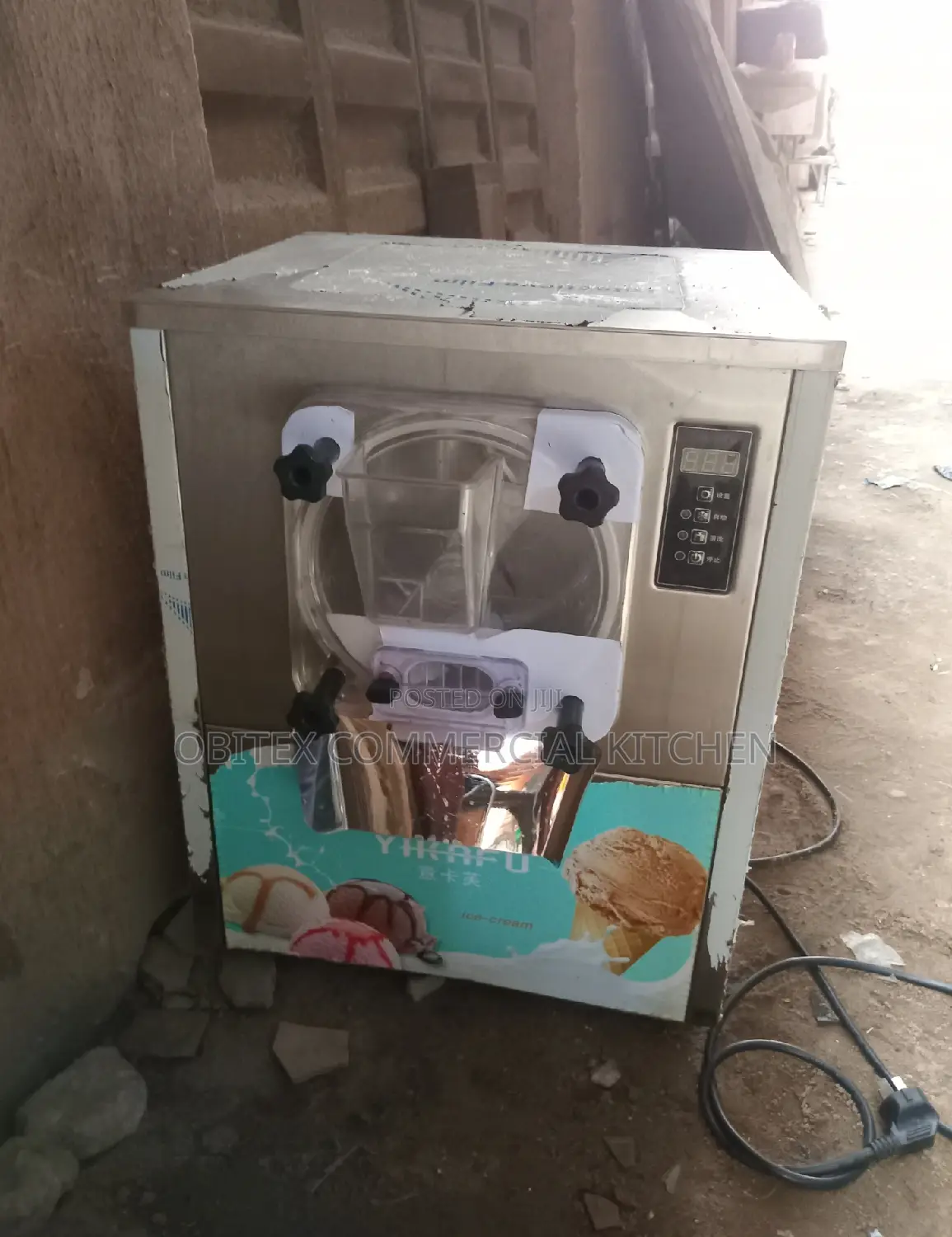 Industrial Table Top Batch Ice-Cream Machine Is Available