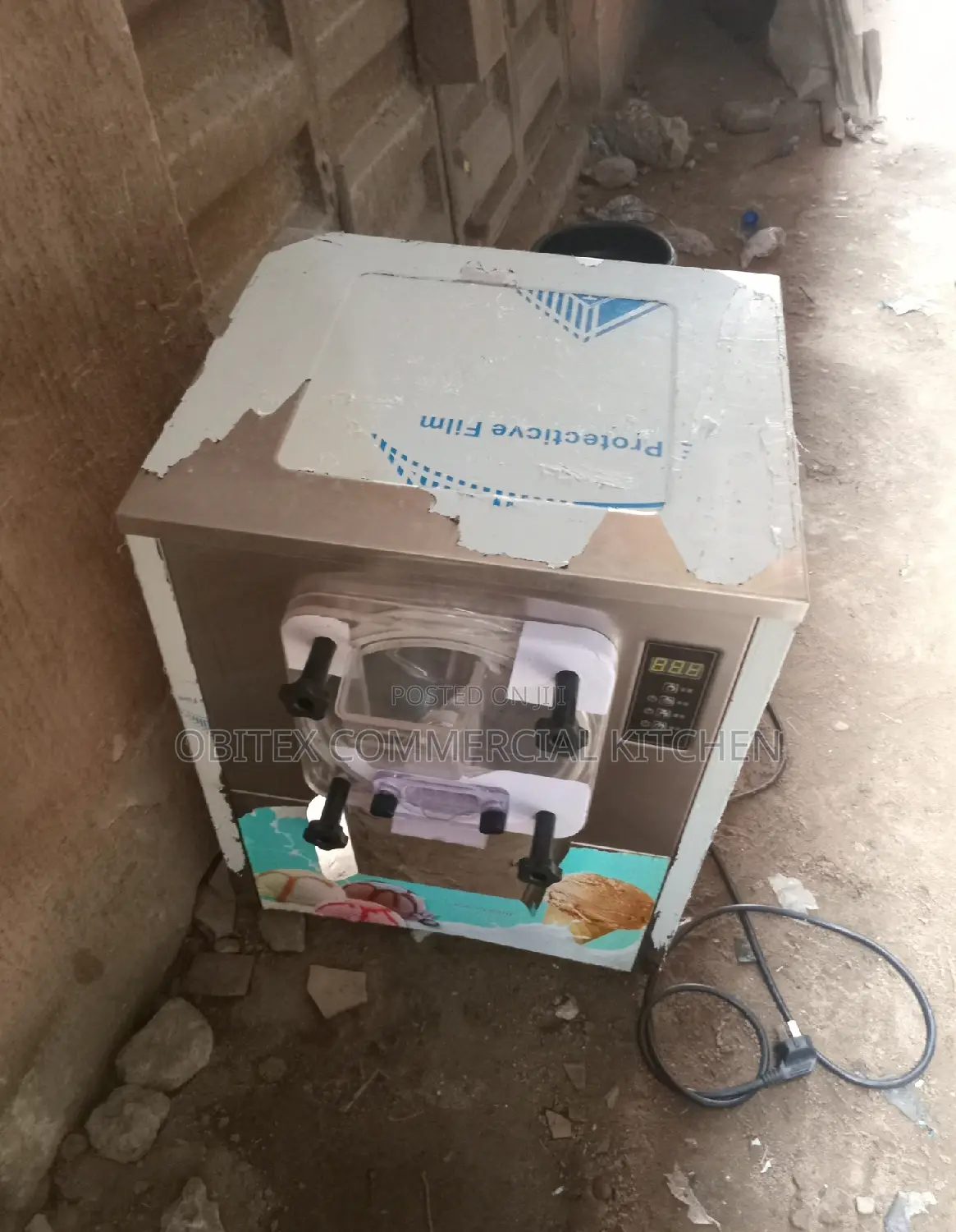 Industrial Table Top Batch Ice-Cream Machine Is Available