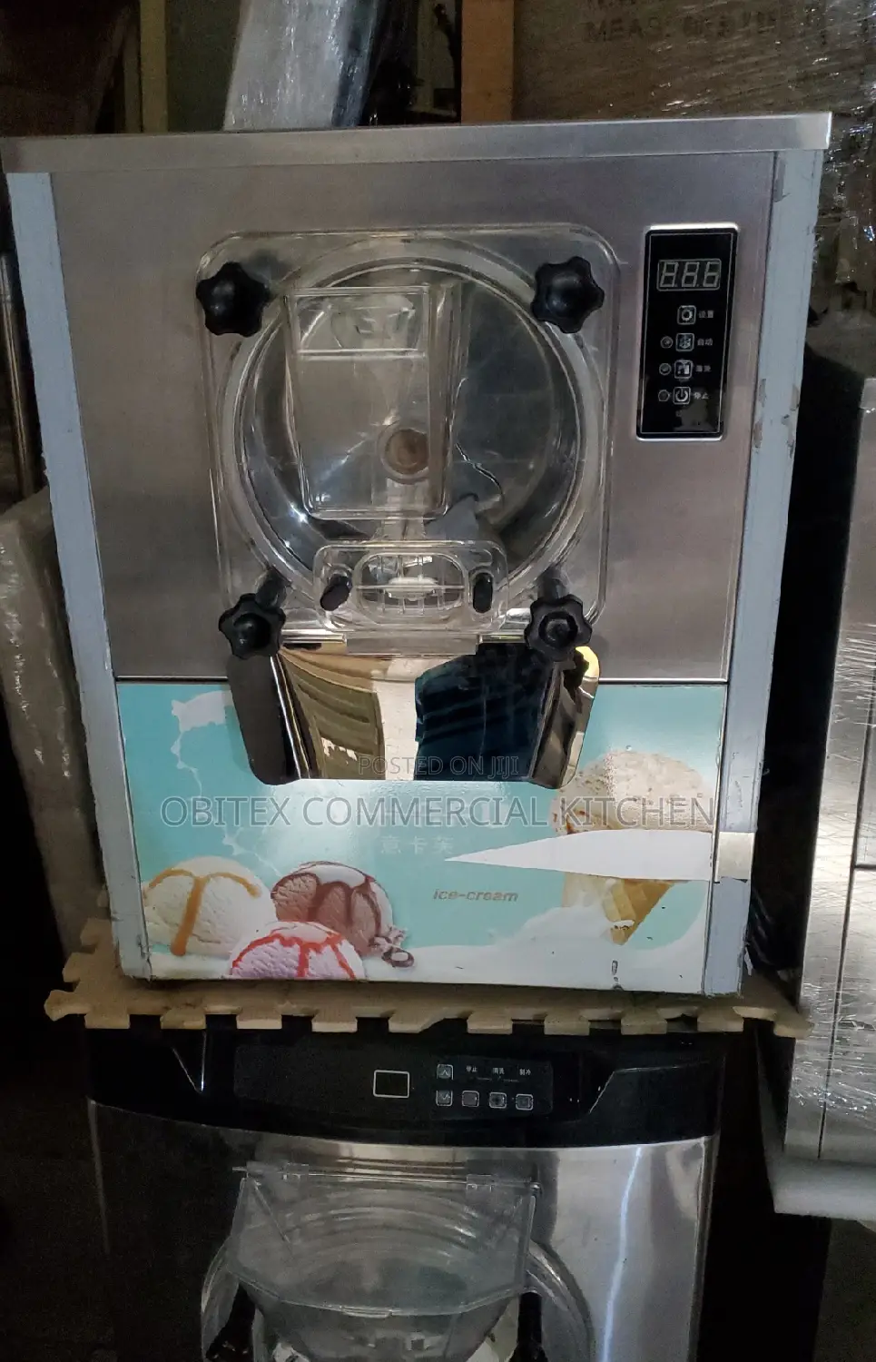 Industrial Table Top Batch IceCream Machine Is Available in Ojo