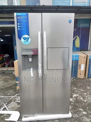 Midea Side by Side Refrigerator Automatic Ice Maker