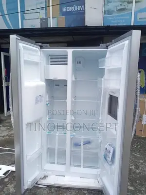 Midea Side by Side Refrigerator Automatic Ice Maker