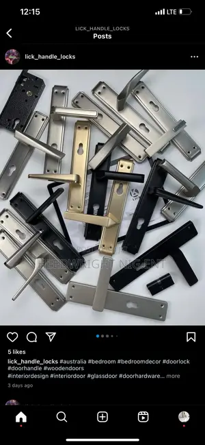 Heavy Duty Security Entrance Door Handles