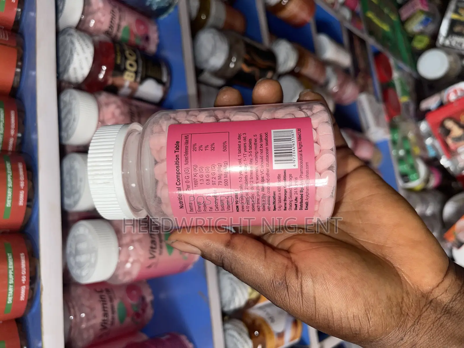 Vitamin C Fruit Vegetable Tablets