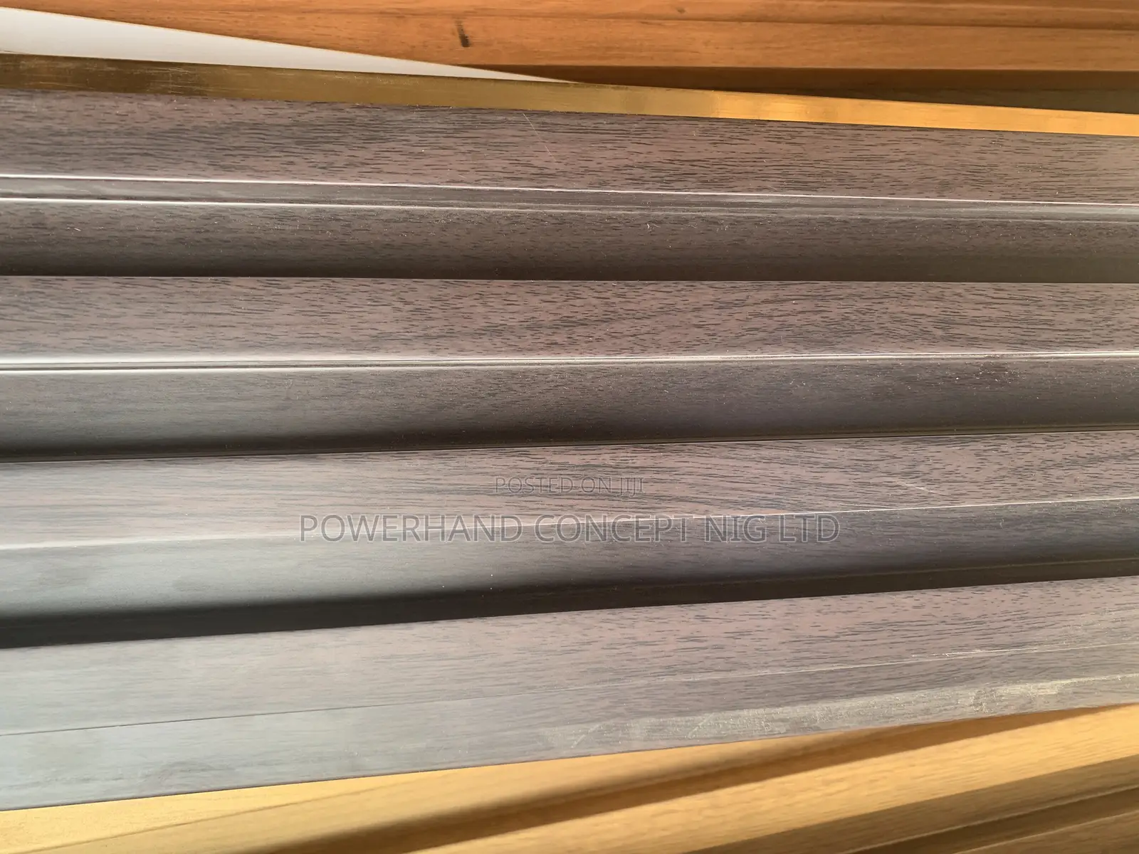 Brown Color Fluted Panel