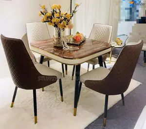 Italian Unique Restaurant Tables With 4 Chairs