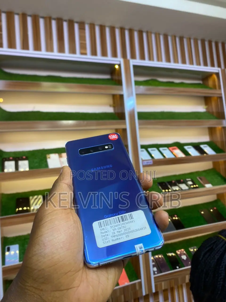 Samsung Galaxy S10 Plus 128 GB Blue
