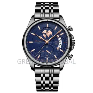 *POEDAGAR Top Luxury Brand Casual Men Watch Chronograph.