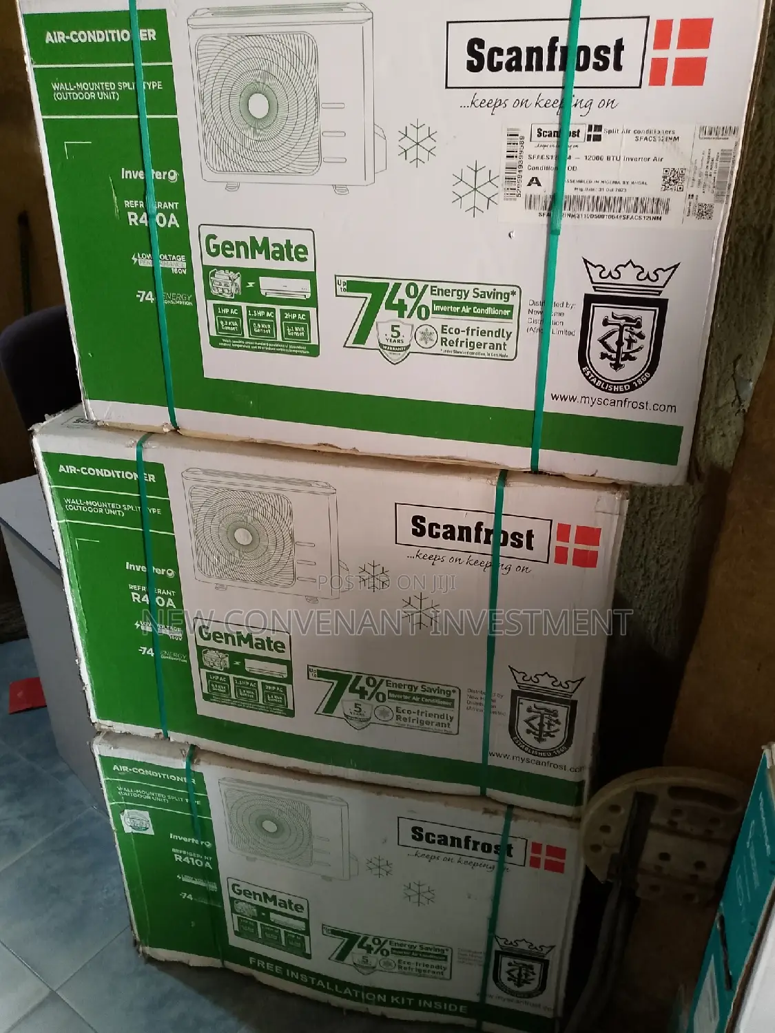 Original Scanfrost Air Conditions 1.5hp
