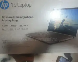 New Laptop HP 15 8GB Intel Core I5 SSD 512GB
