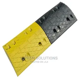 3m Rubber Traffic Speed Breaker Bump Hump With End Caps